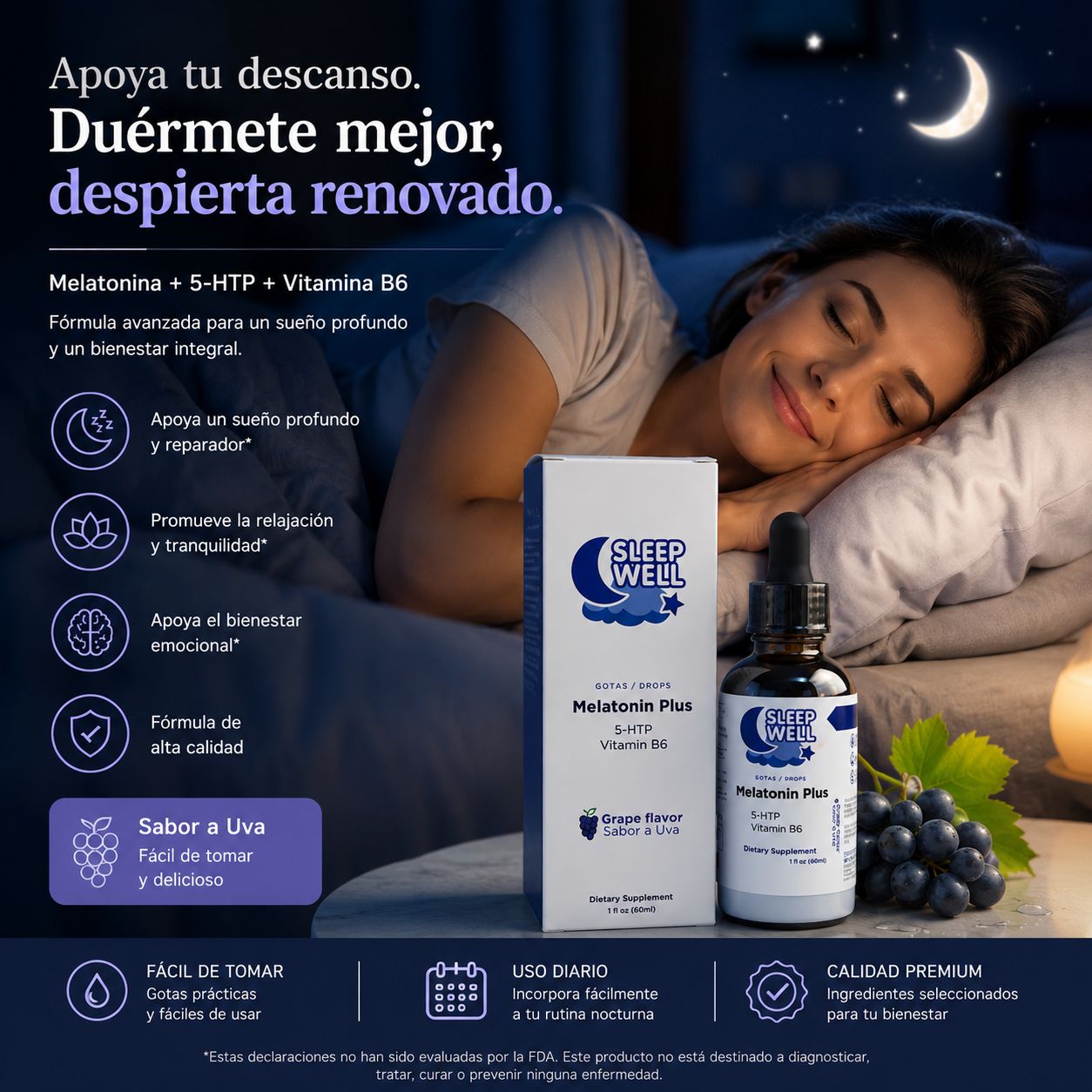 Melatonina para adultos