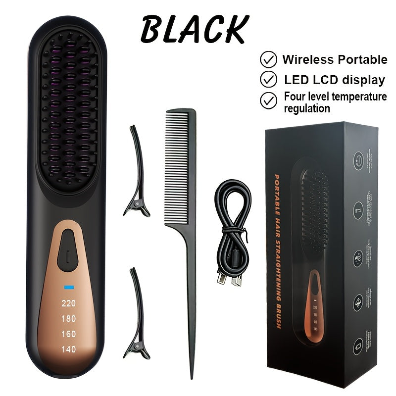 Cepillo Inalámbrico para alizar cabello