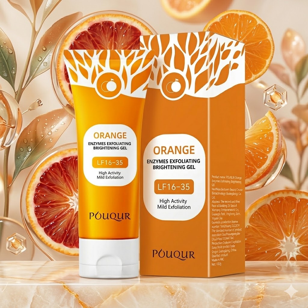Gel exfoliante orange