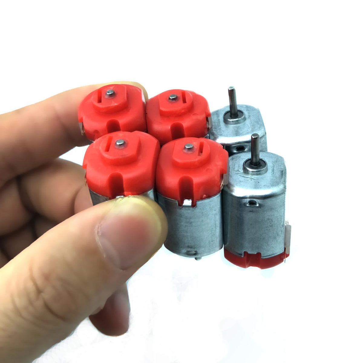 motores CC 3V-12V juego de 6 mini motores eléctricos con hélices