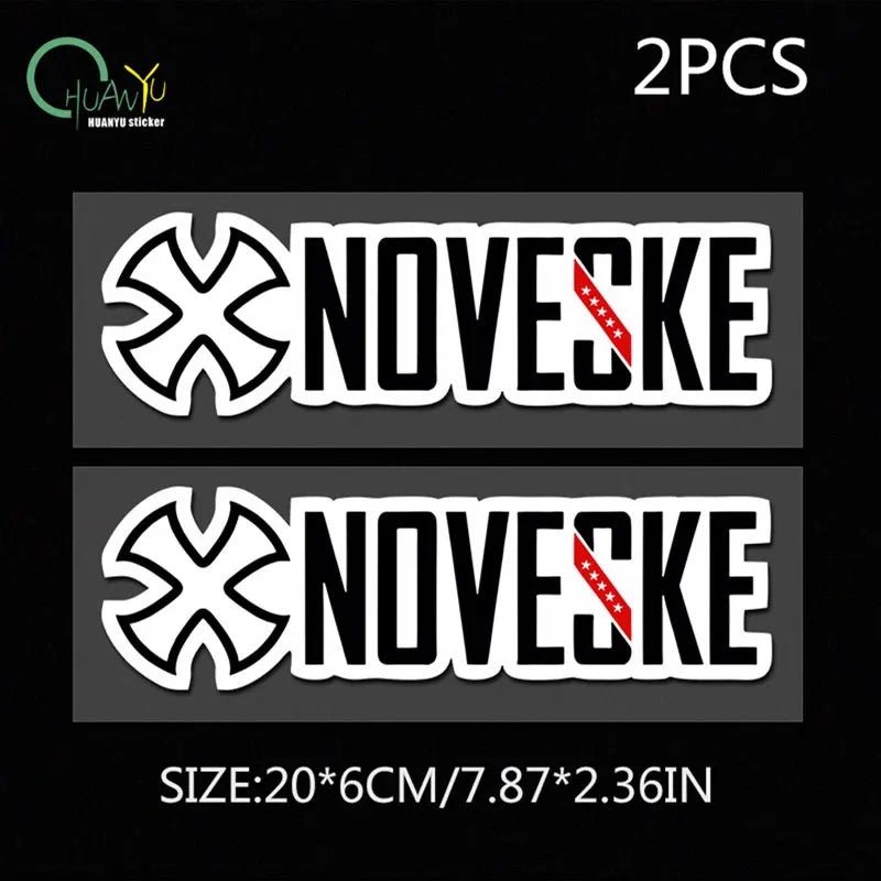 Noveske-Emblema militar para coche y motocicleta, cubierta para carrocería, decoración, pegatina reflectante impermeable para coche