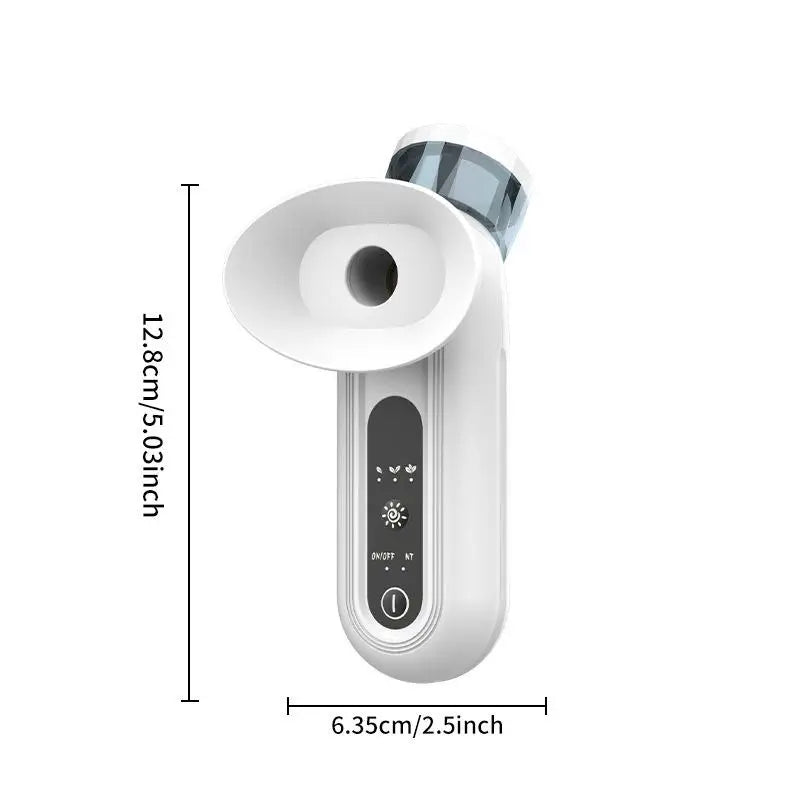 Masajeador Eléctrico para Ojos con Vaporizador Nano Humectante, Dispositivo de Masaje Ocular para Ojos Secos, Humidificador para el Cuidado de los Ojos