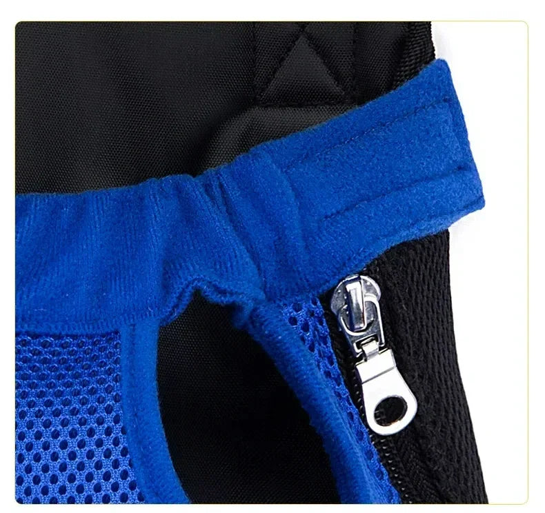 Mochila Transpirable de Malla para Mascotas, Porta Mascotas Delantero Manos Libres para Perros y Gatos, Ideal para Viajes al Aire Libre, Senderismo, Cachorros Pequeños y Gatitos - ¡Producto de Gran Venta!