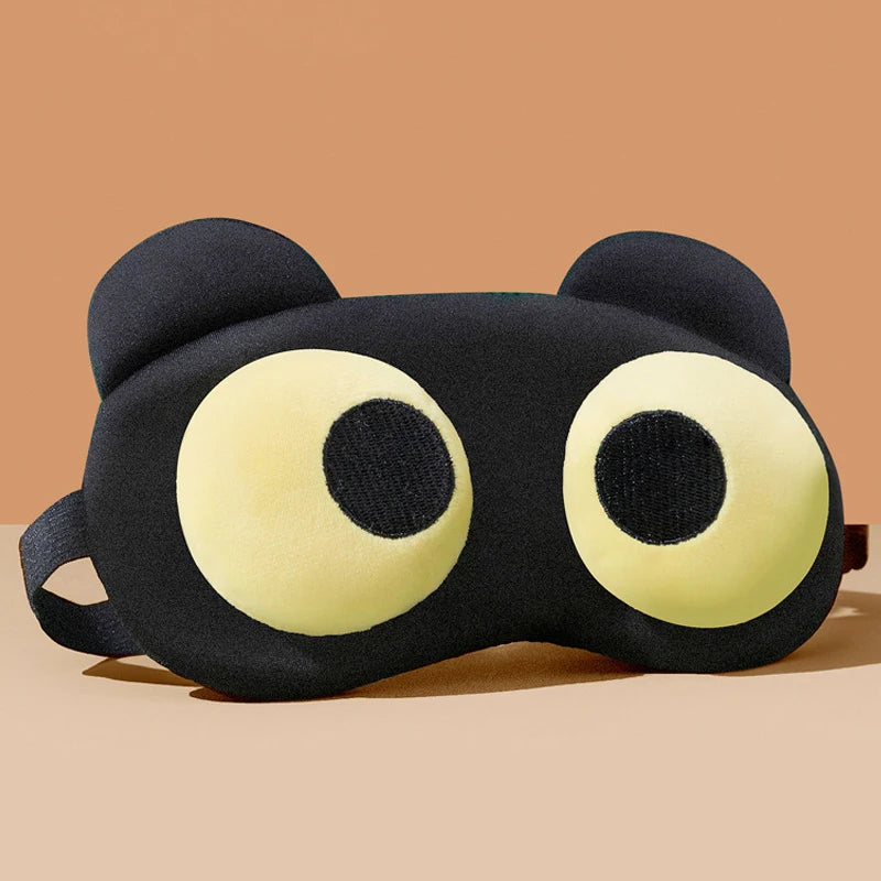 Máscara de Ojos para Dormir, Relajante, Alivia la Fatiga Ocular, Compresa Cálida, Cómoda de Usar, para Niños y Estudiantes