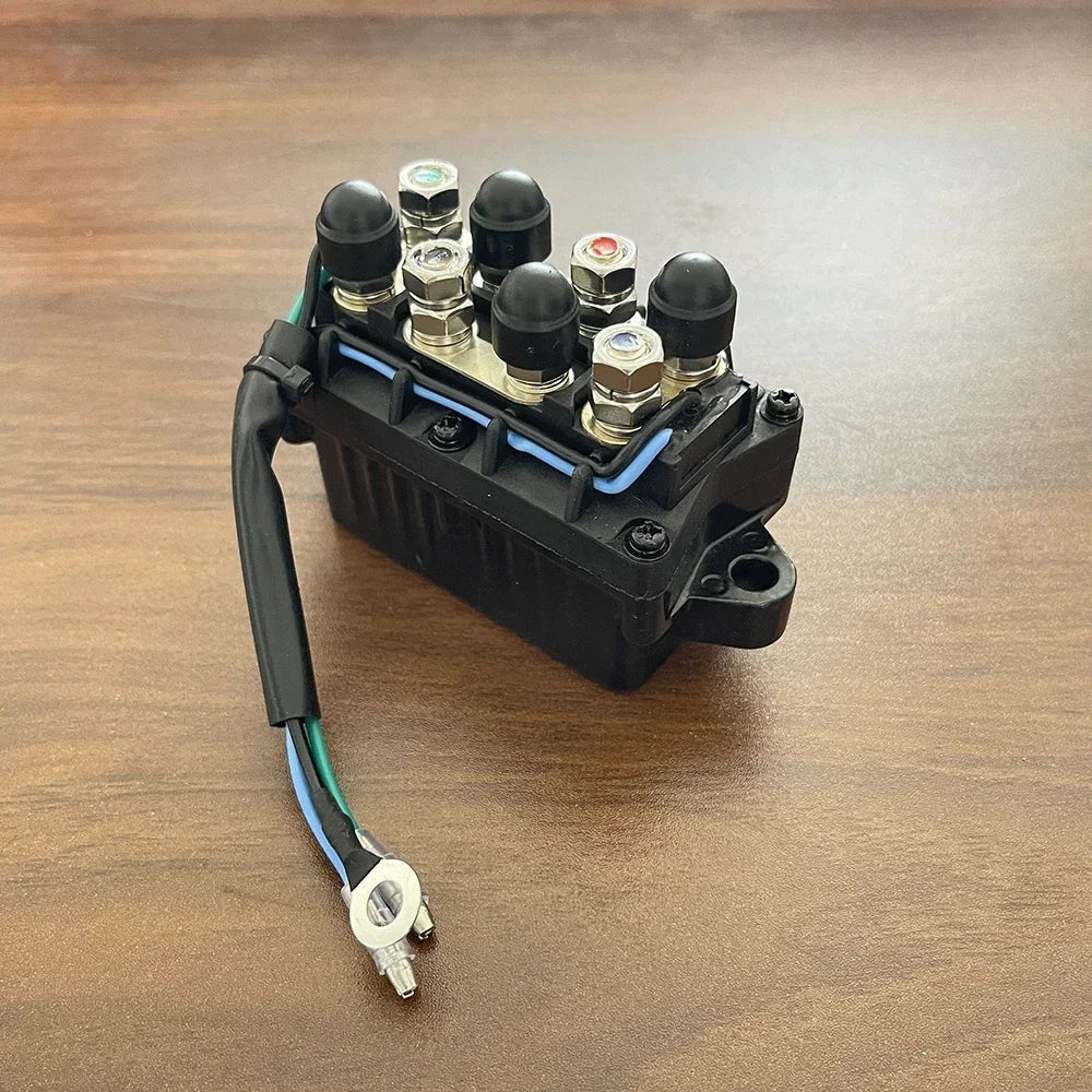 BONTON Trim Relay Assy Motor fueraborda para fueraborda Yamaha 30 40 50 60 70 80 90 HP 1992-2006 OEM:6H1-81950-00-00 6H1-81950-01-00