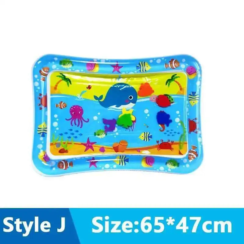 Alfombra de juego de agua sensorial para gatos con peces, cama de agua inflable gruesa para mascotas, juguete sensorial para jugar en perros, diversión interactiva