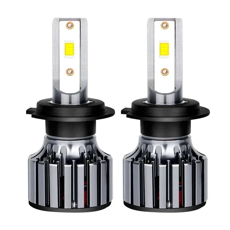 Nuevo 2 uds H11 H4 Led Headight CSP alta potencia automotriz 6000K 3000K 8000K faros Led para coche 9005 9006 H7 faros lámpara 5570