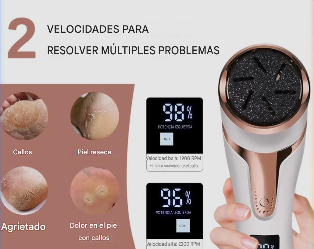 Removedor de callos electrico