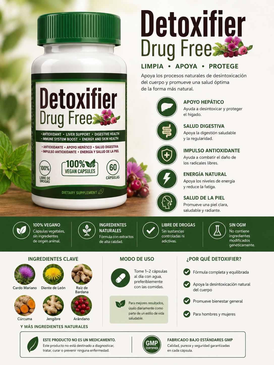 Detoxifier Limpiador de Hígado