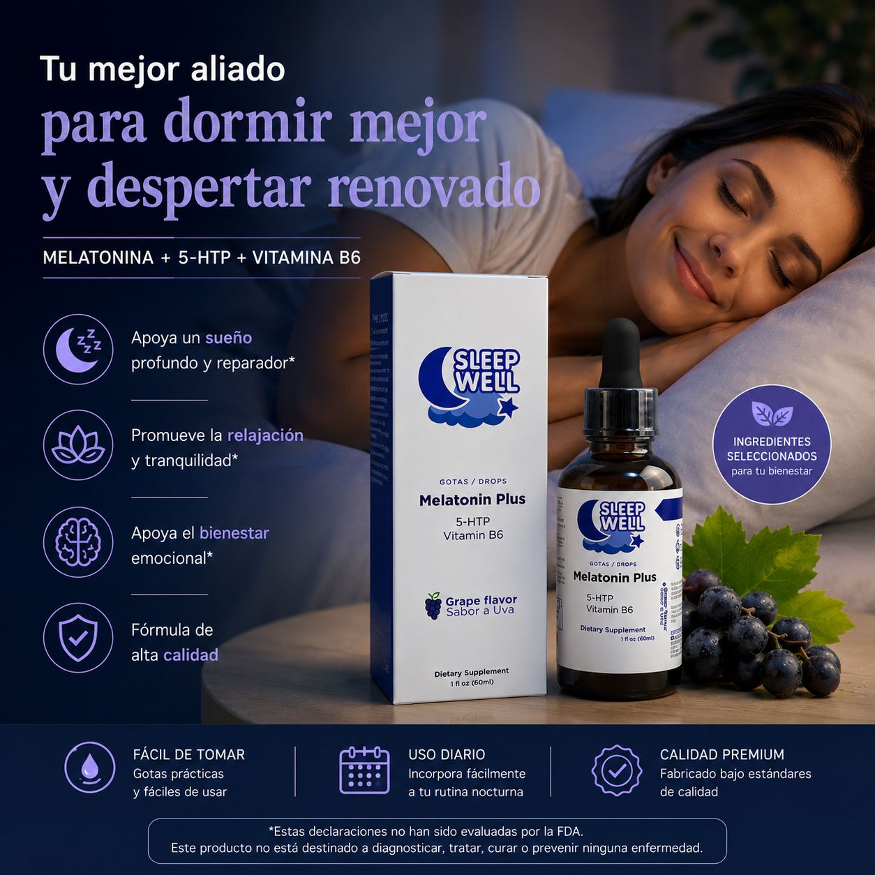 Melatonina para adultos