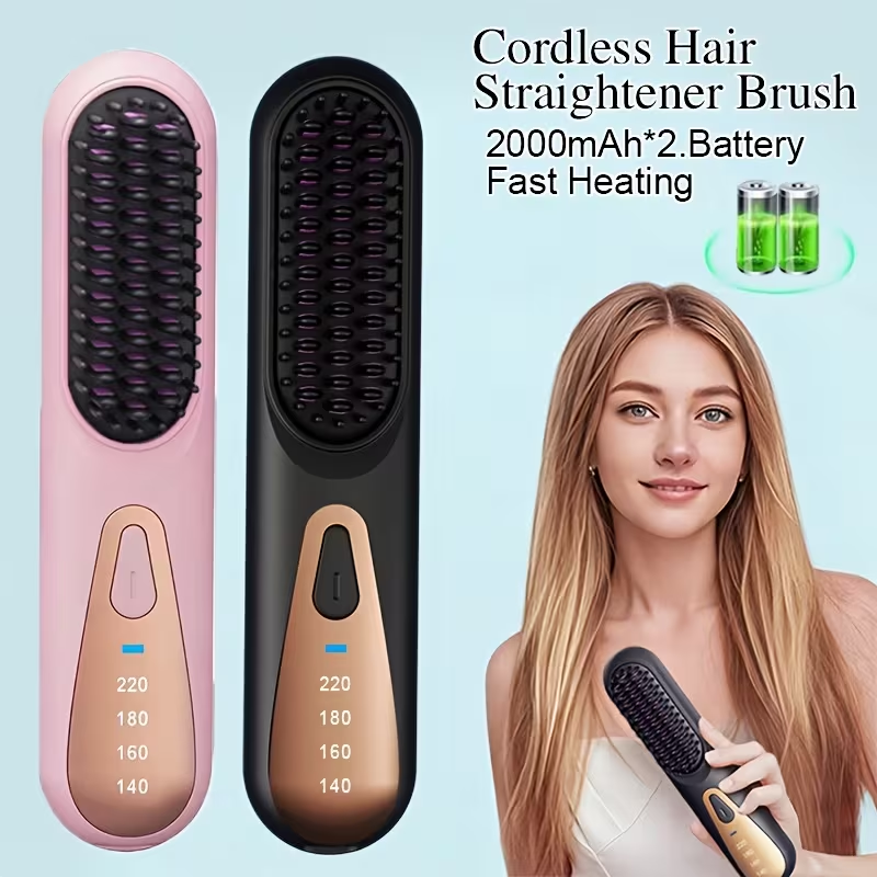 Cepillo Inalámbrico para alizar cabello