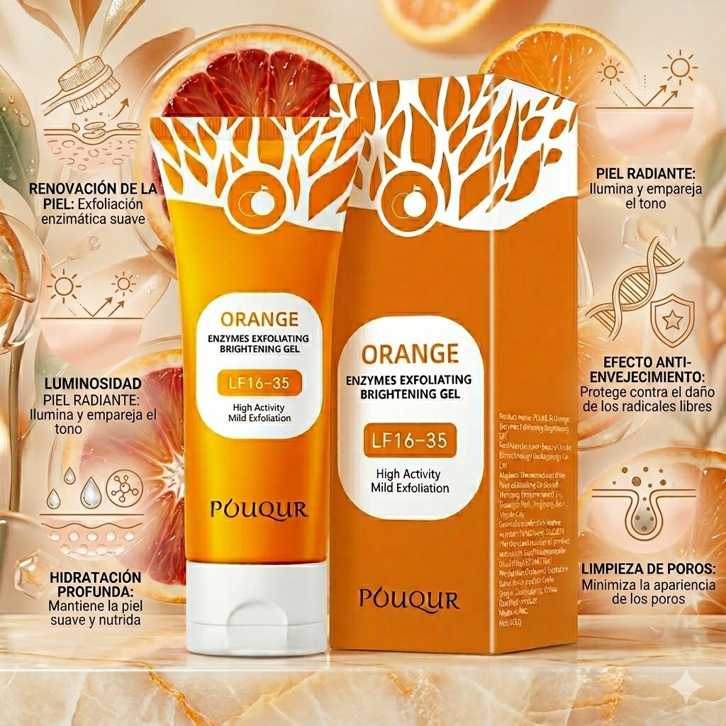 Gel exfoliante orange