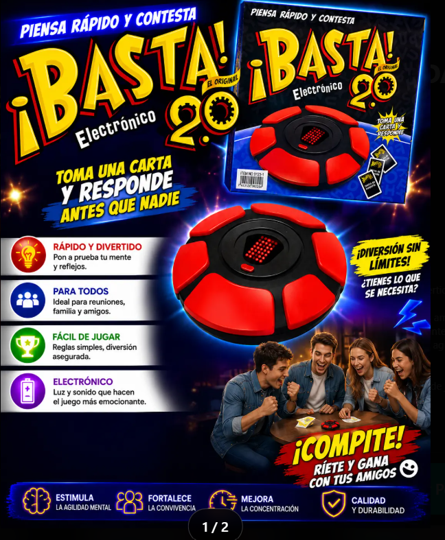 BASTA JUEGO DIDACTICO