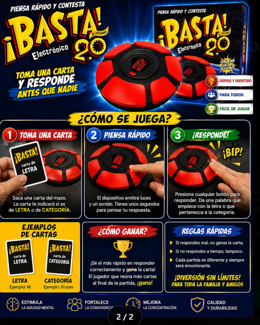 BASTA JUEGO DIDACTICO