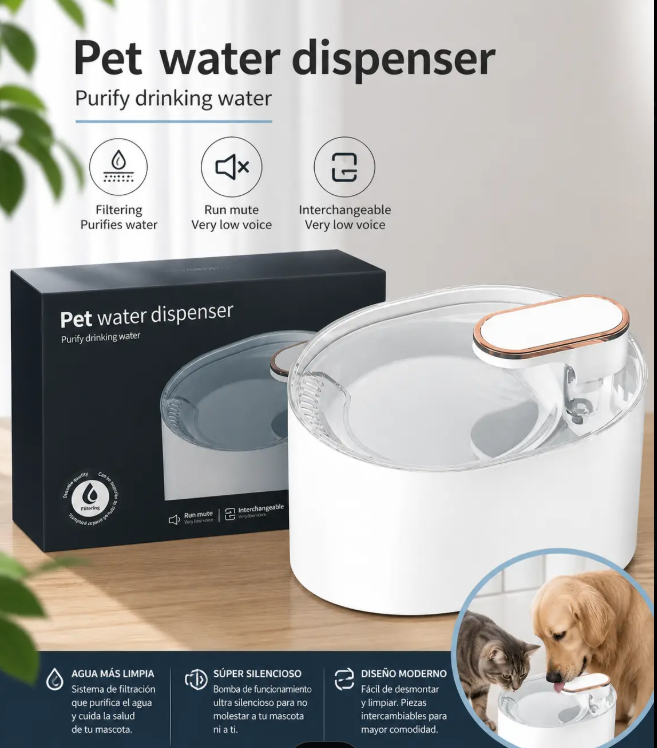DISPENSADOR Pet Water PARA MASCOTAS
