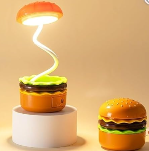 Lámpara con forma de Hamburguesa
