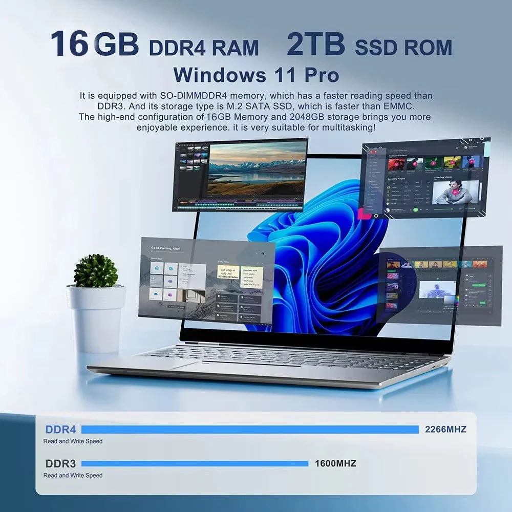 Portátil ACEKAMAS de 14.1 pulgadas con Intel Core i9-10980HK, 16 GB de RAM, SSD de 1/2 TB, portátil con Windows 11 Pro, Office y juegos.