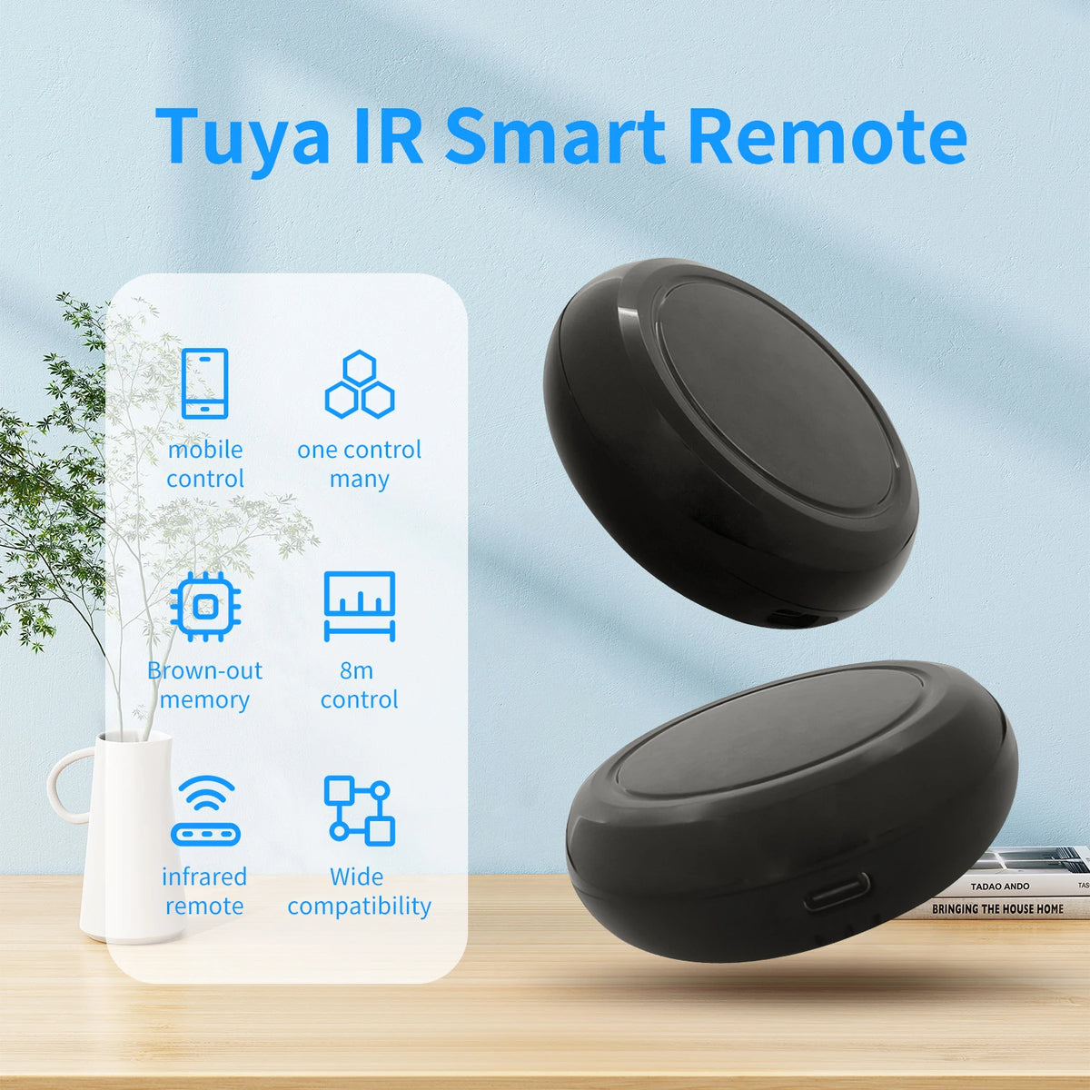 Panel de Control Remoto Inteligente IR WiFi YFK Tuya, Controlador Infrarrojo Universal, Control por Voz Smart Life, Automatización del Hogar, Compatible con Alexa