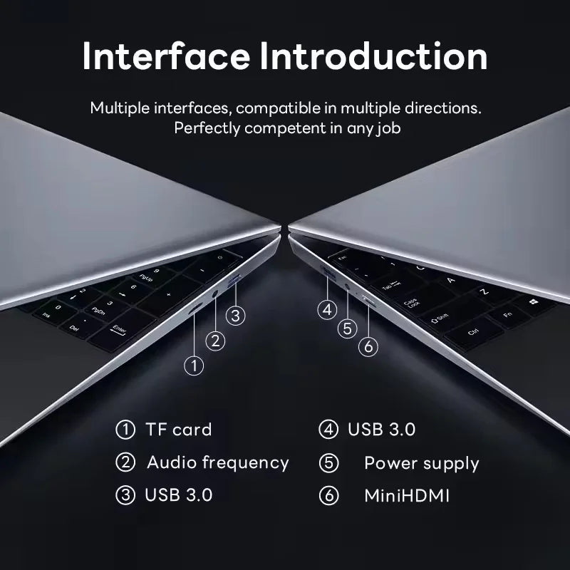 Portátil ACEKAMAS de 14.1 pulgadas con Intel Core i9-10980HK, 16 GB de RAM, SSD de 1/2 TB, portátil con Windows 11 Pro, Office y juegos.