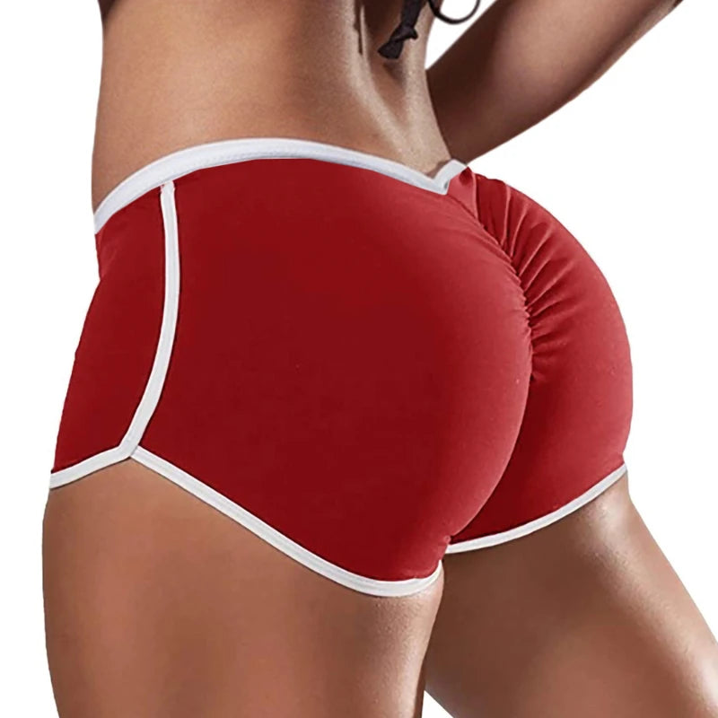 Pantalones cortos sencillos de verano para mujer, pantalones de playa para Yoga en casa, pantalones cortos deportivos de entrenamiento para gimnasio y ocio, mallas cortas para interiores y exteriores