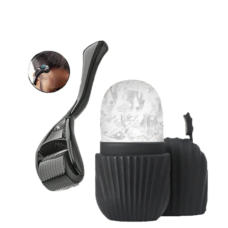 1/2/3 Uds rodillo de hielo para el cuidado de la piel Facial juego de rodillos de hielo, rodillo Facial GuaSha FaceTool Set, rodillo de masaje Facial contorno de elevación