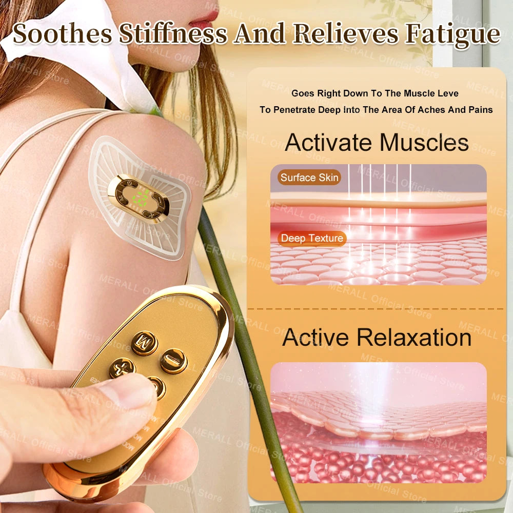 Masajeador Facial EMS, Estimulador Muscular, Masajeador Eléctrico para Lifting Facial, Antiarrugas, Cuidado de la Piel, Ojeras y Fatiga
