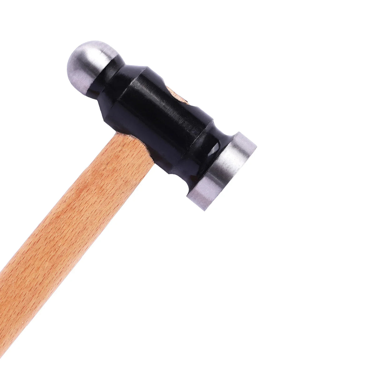 Martillo para joyería con mango de madera y cabeza metálica para artesanía DIY
