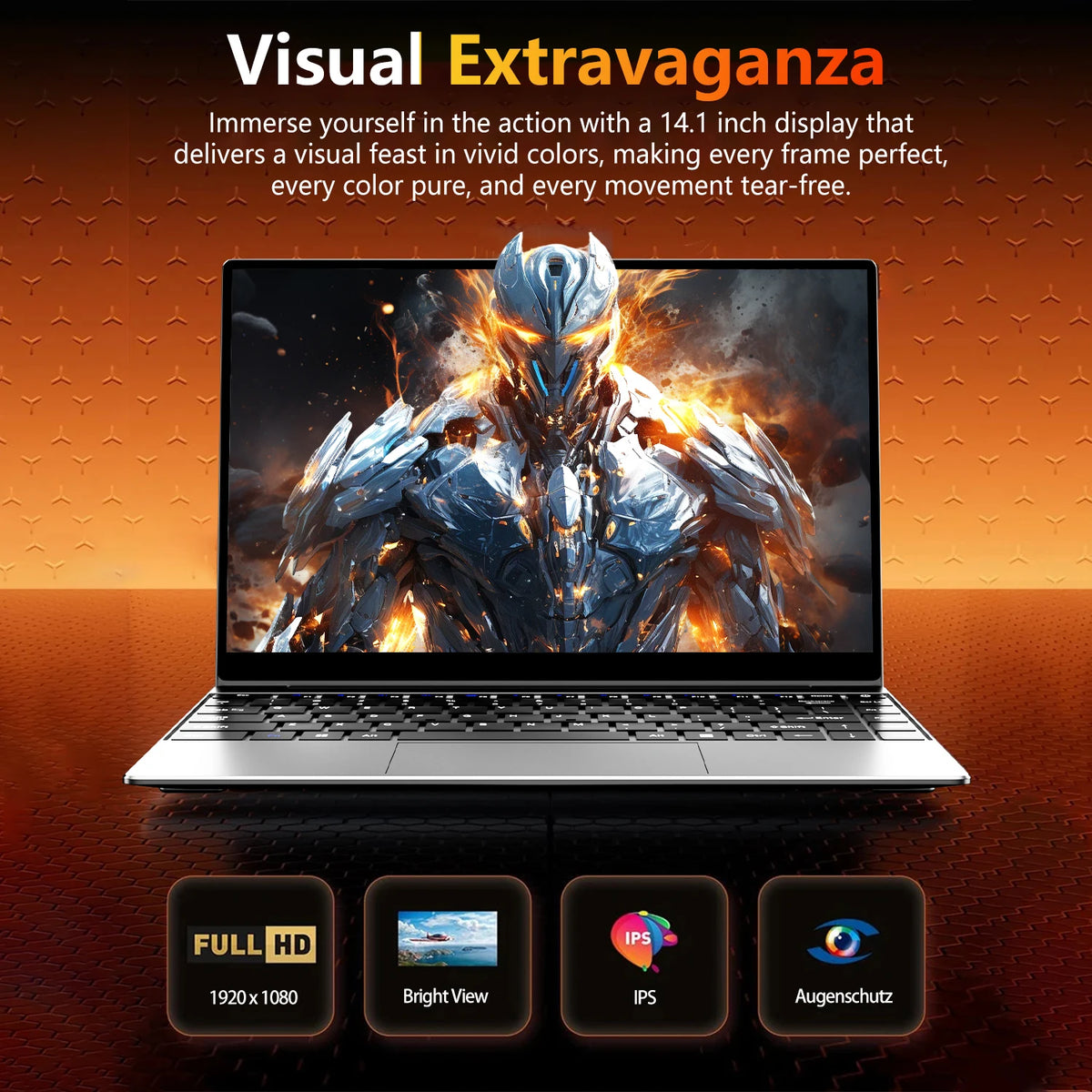 Portátil LENO Ultra Slim de 14.1' con Intel N3700, 16GB, 1TB/2TB, Computadora para Juegos, Windows 11, Oficina, Ultra Delgado, 1920*1080