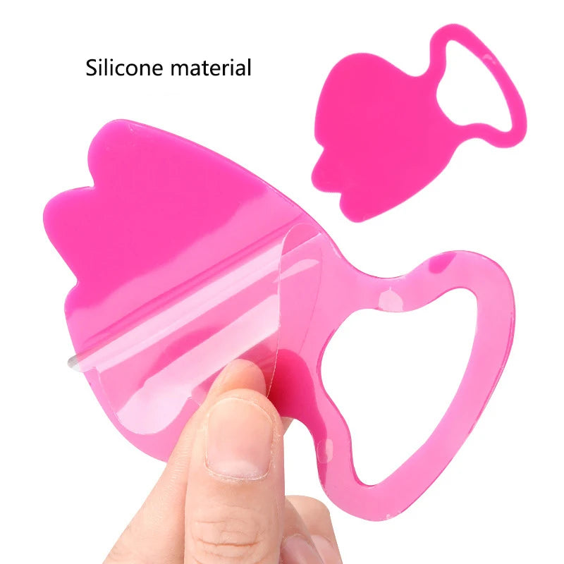 1/2 Parches Antiarrugas Reutilizables de Silicona, Almohadillas Faciales para Levantar el Rostro, Mejoran el Pliegue Nasolabial, Previenen la Flacidez de la Piel, Herramientas para el Cuidado de la Piel