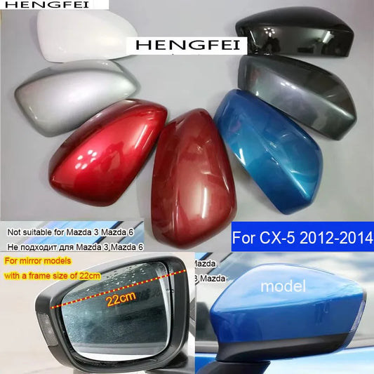 Accesorios para coche Mazda CX5 CX-5 2012-2014 cubierta de espejo retrovisor tapa de carcasa