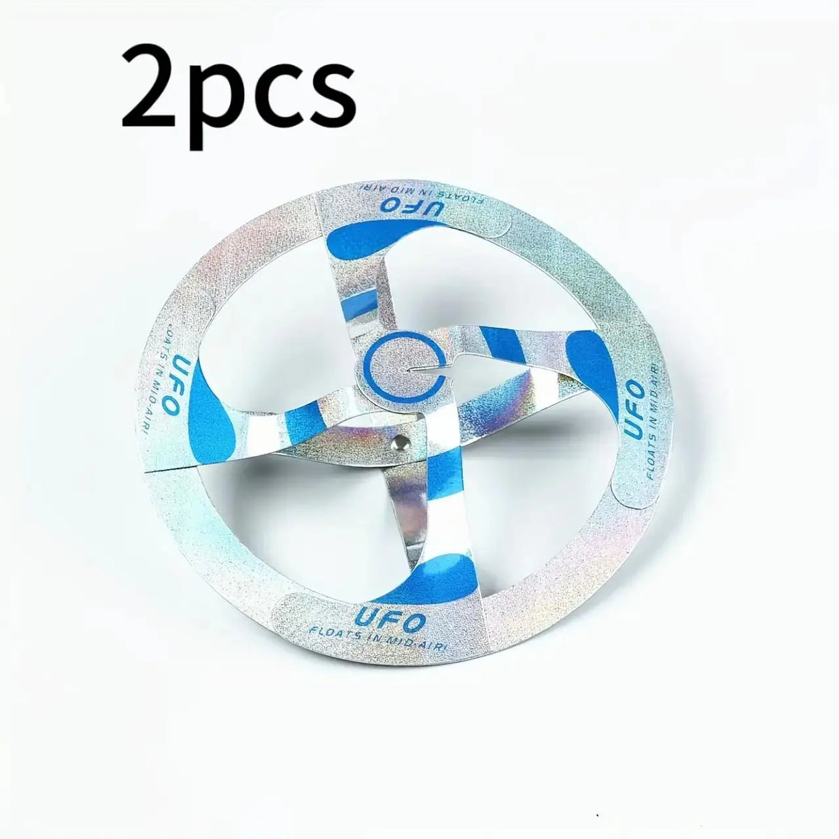 2 Platillos Voladores Mágicos Antigravedad, Accesorios Novedosos para Espectáculos en la Calle y Escenario para Adultos
