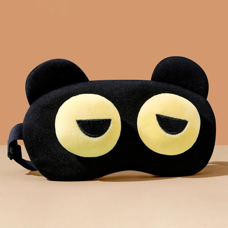 Máscara de Ojos para Dormir, Relajante, Alivia la Fatiga Ocular, Compresa Cálida, Cómoda de Usar, para Niños y Estudiantes