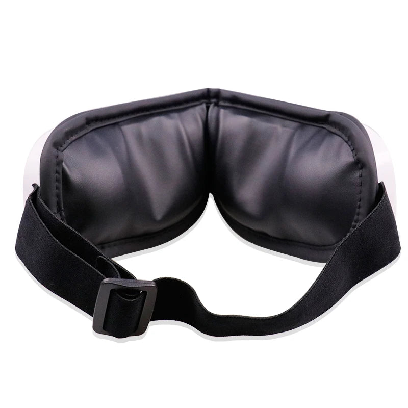 Masajeador de Ojos Inteligente con Doble Airbag, Plegable, Vibrador, Amasador, Relaja los Músculos Oculares, Alivia la Sequedad y la Fatiga Ocular, Portátil, para el Cuidado de los Ojos en el Hogar