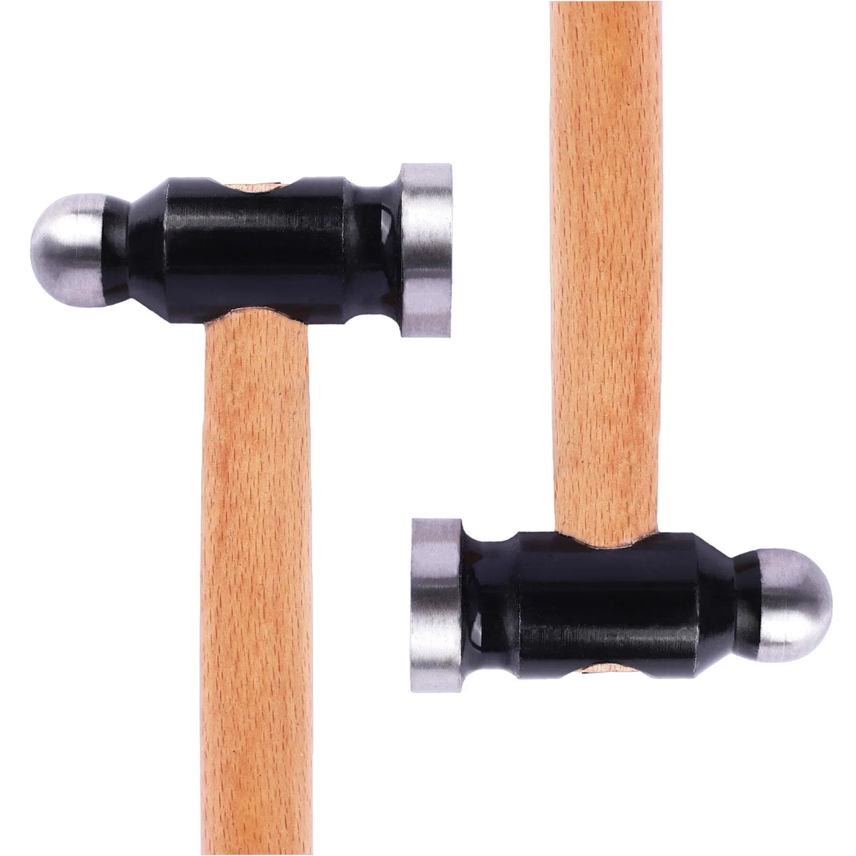 Martillo para joyería con mango de madera y cabeza metálica para artesanía DIY