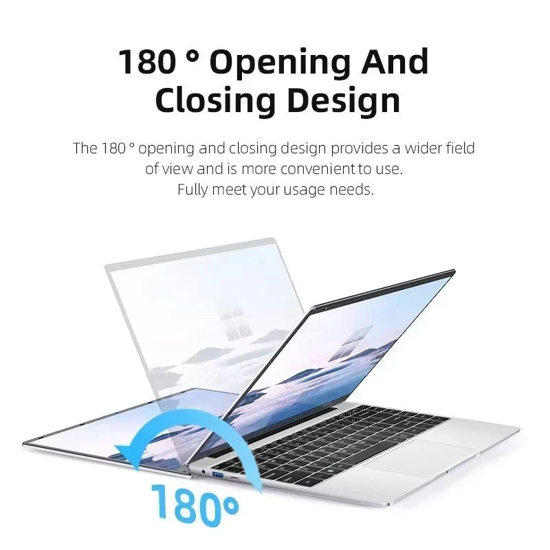 Computadora Portátil de 14.1 Pulgadas, Intel Core I7 9850H, 12GB de RAM, 512GB/1TB/2TB SSD, Laptop con Windows 11, Notebook para Oficina, Estudio y Juegos