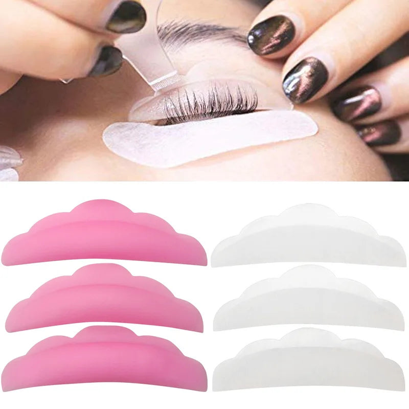 Kit de levantamiento de pestañas reutilizable, almohadilla de laminación de silicona, varillas para permanente de pestañas, extensión de pestañas postizas 3D, rizador, herramienta de maquillaje, 10 Uds.