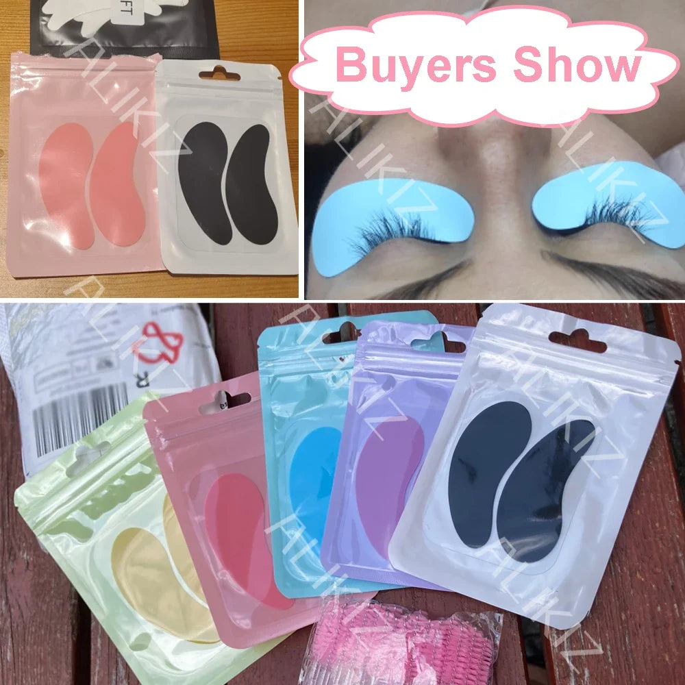 1 par de almohadillas reutilizables para debajo de pestañas, almohadillas de silicona a rayas para levantar pestañas, parches para ojos, parche de Gel para ojos, herramientas de maquillaje