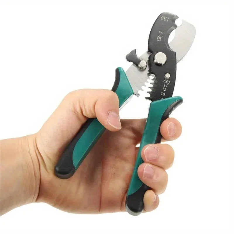 Pelacables de 8 pulgadas HT2177 para cortar y pelar cables