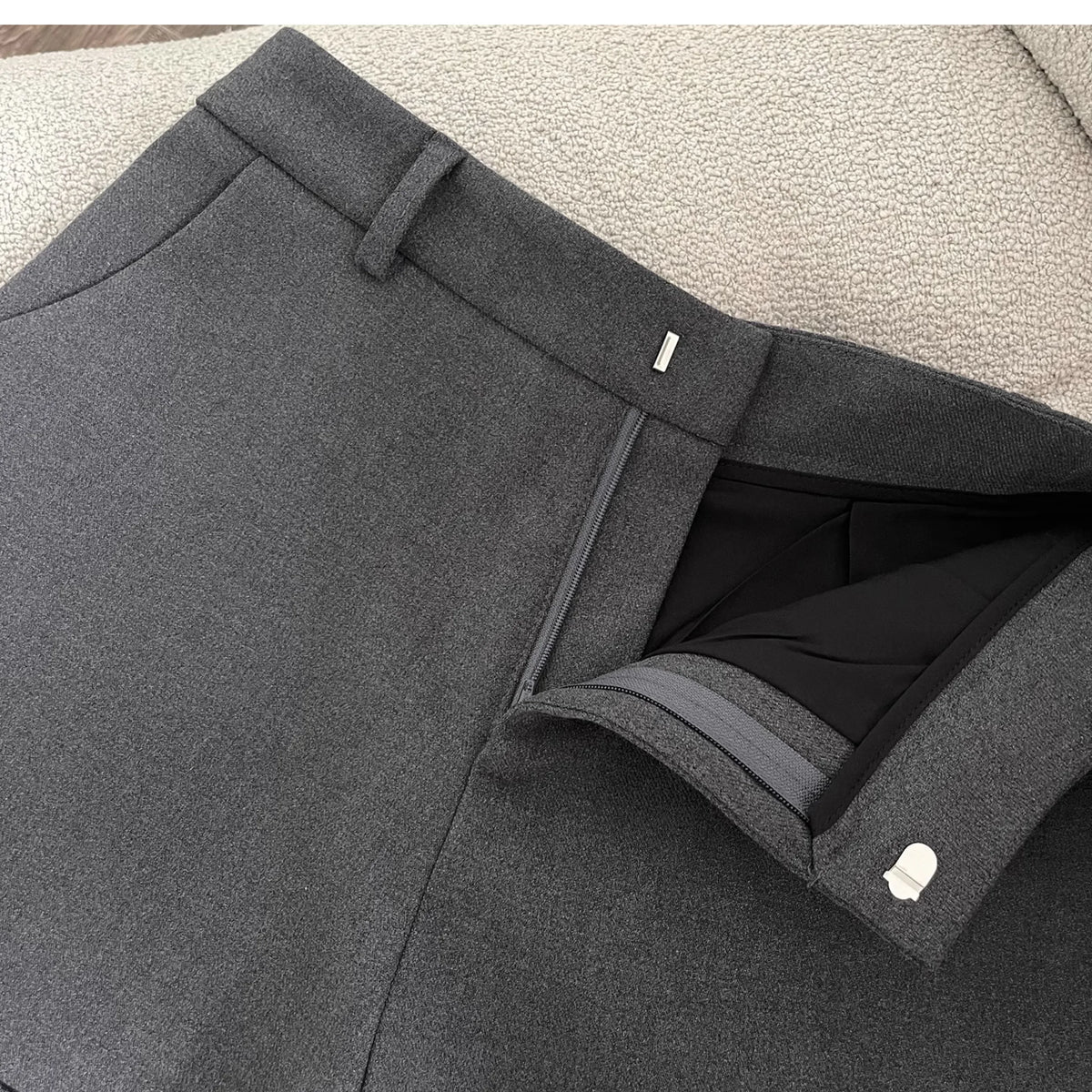 Pantalones Cortos de Mujer 2026, Elegantes, Lisos, Corte A, Pierna Ancha, Moda Verano, Cintura Alta, Estilo Coreano, Casuales, para Oficina y Trabajo