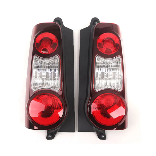 Luz trasera de coche, lámpara lateral Compatible con Citroen Berlingo Mk2, Peugeot Partner Mk2 Van 2012-2018, luces traseras de repuesto
