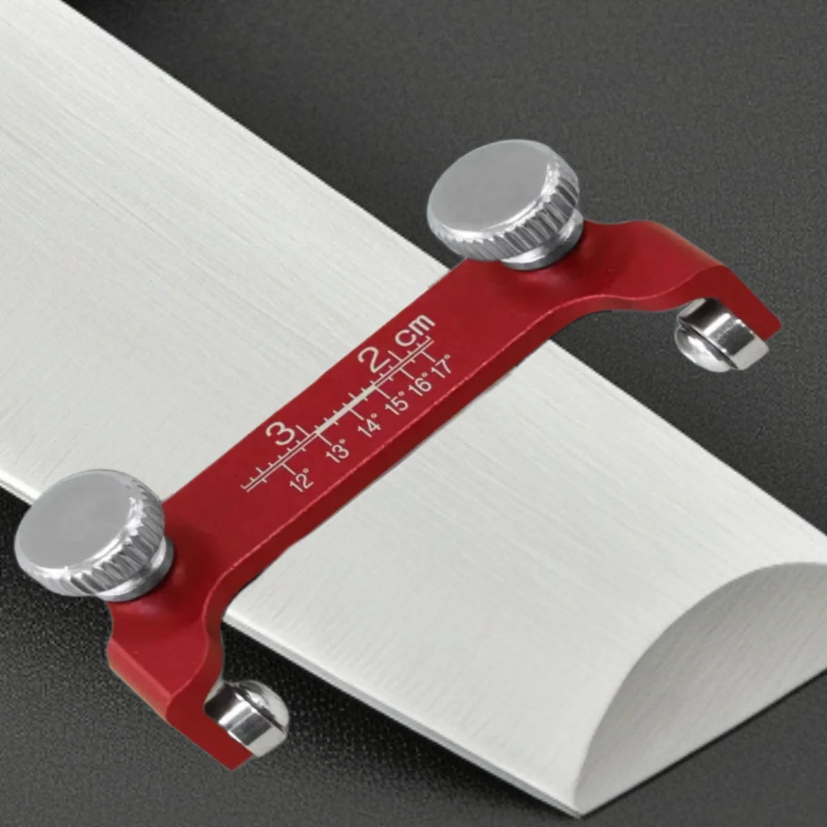 Afilador de cincel de ángulo fijo de aluminio para carpintería