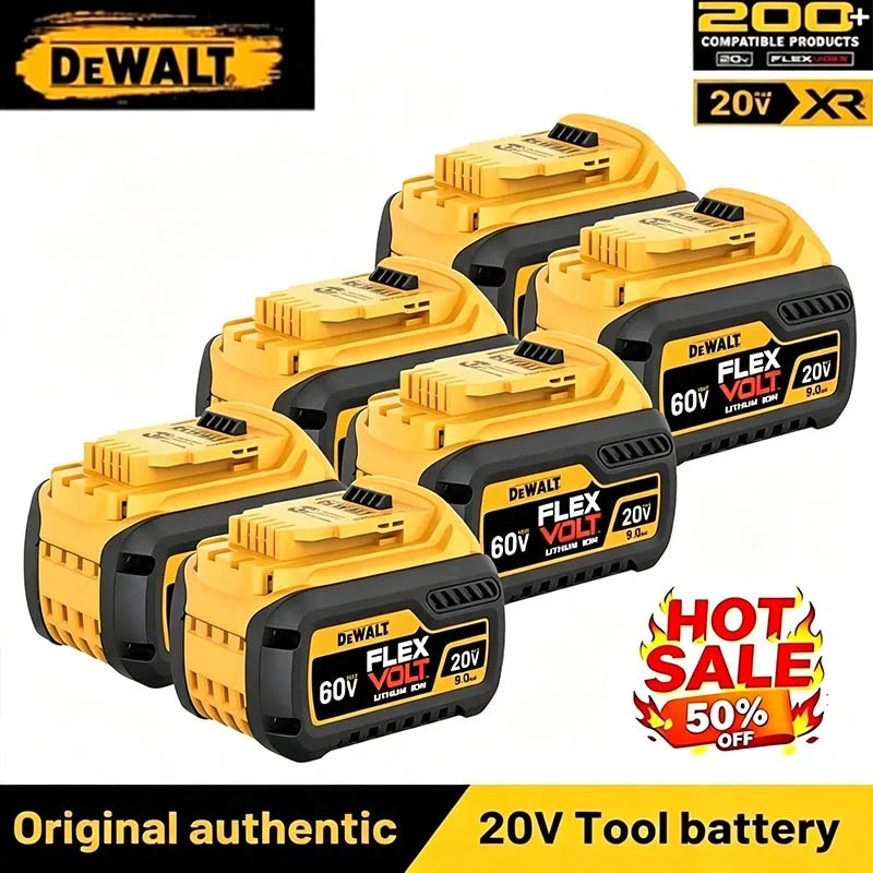 Batería DEWALT 20V MAX FlexVolt 9000mAh para herramientas eléctricas