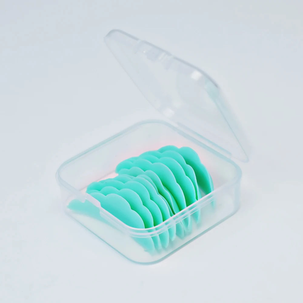 Kit de levantamiento de pestañas reutilizable, almohadilla de laminación de silicona, varillas para permanente de pestañas, extensión de pestañas postizas 3D, rizador, herramienta de maquillaje, 10 Uds.