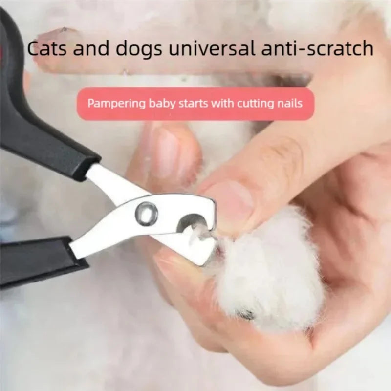 Cortauñas para Perros, Gatos y Cachorros, de Acero Inoxidable, Ahorra Esfuerzo, Tijeras para Recortar Uñas, Artículos Esenciales para el Cuidado de Mascotas en el Hogar
