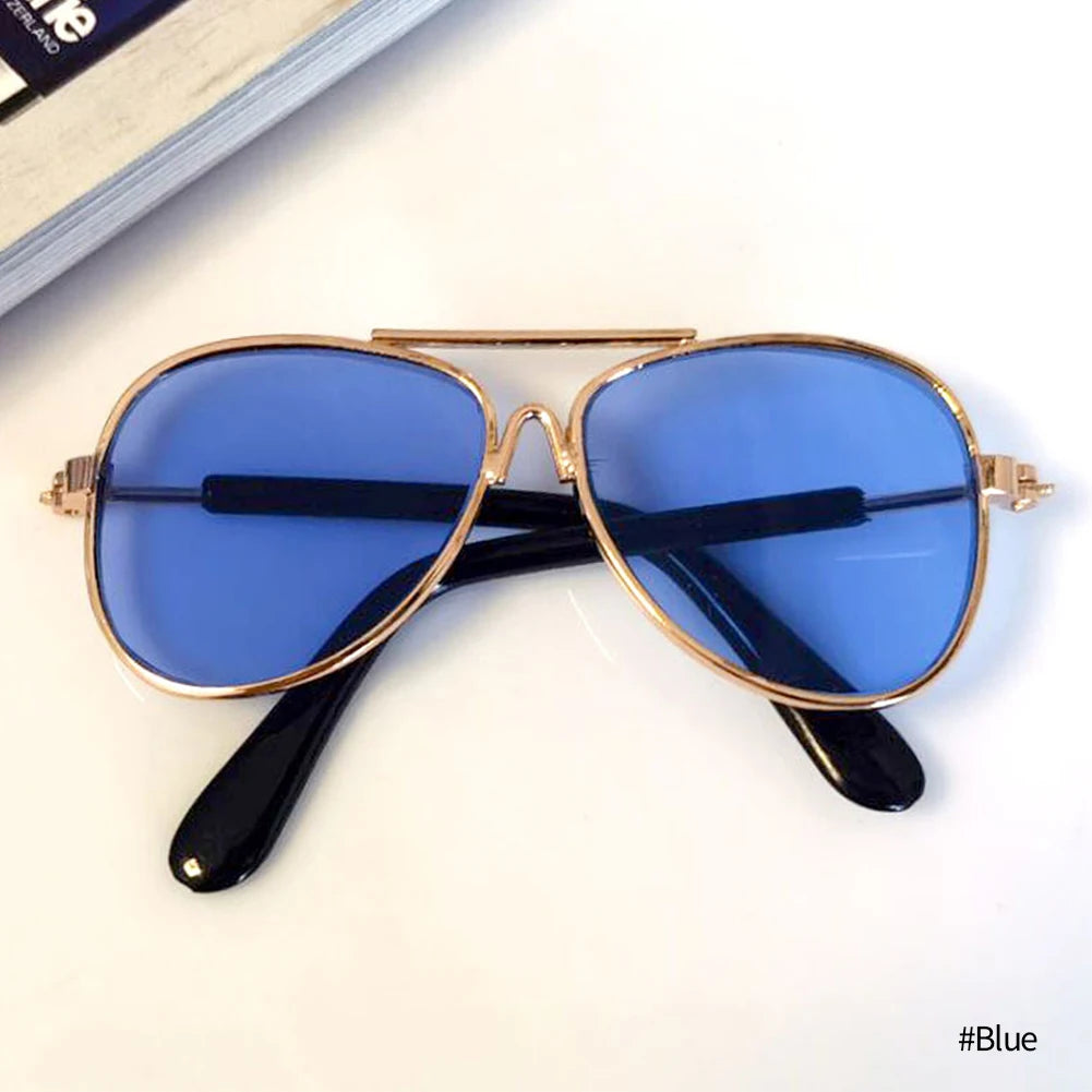 Gafas de sol redondas para perro y gato, accesorios para fotos, productos para mascotas