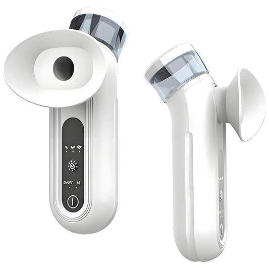 Vaporizador de Ojos Portátil 2 en 1, Mini Vaporizador Humectante y Limpiador para Ojos Secos y Cansados, Cuidado Facial