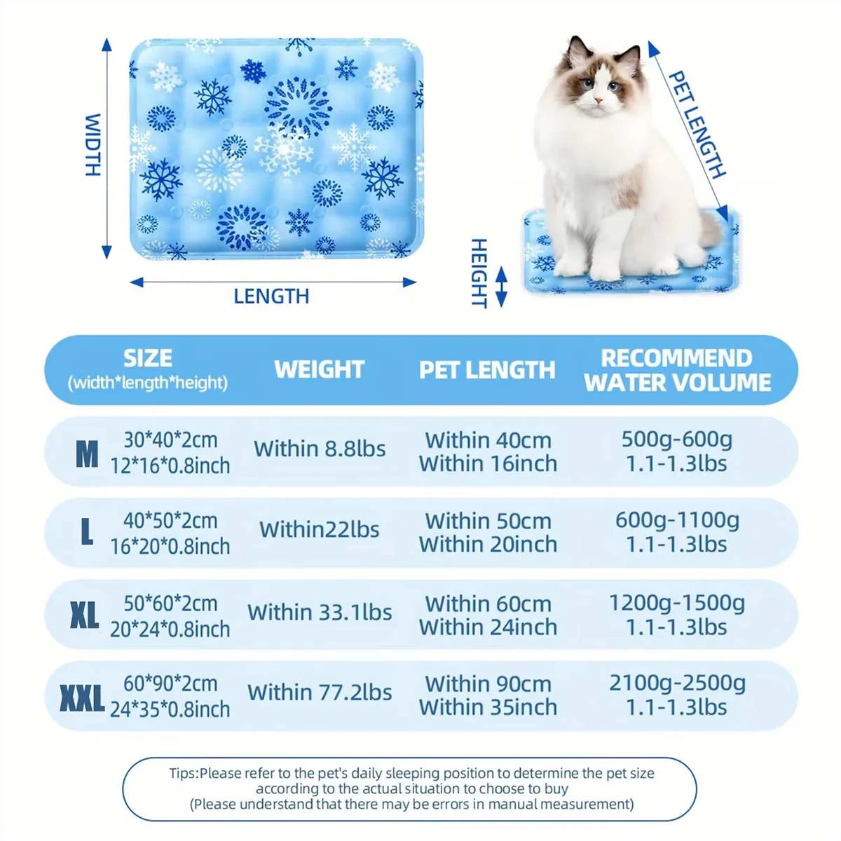 Alfombra refrescante de verano para mascotas, alfombra de hielo para perros, colchoneta para cama de perro, alfombra de seda fría para mascotas, suministros para mascotas