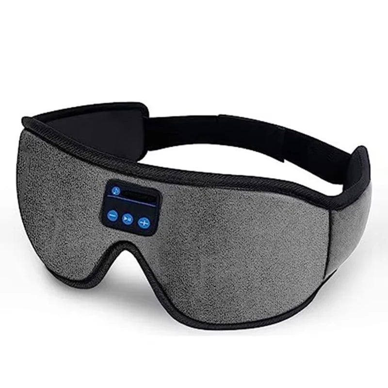 Máscara para dormir Bluetooth 3D con auriculares y música