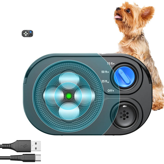 Nuevo dispositivo ultrasónico para detener ladridos, dispositivo para conducir perros, dispositivo de entrenamiento para prevenir el ruido, dispositivo automático para detener ladridos de perros