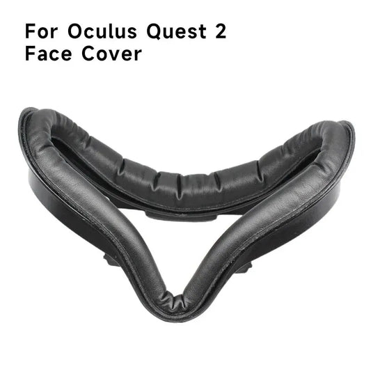 Para Oculus Quest 2 funda para la cara cojín de PU interfaz Facial funda para la cara Kit de soporte almohadilla para los ojos para accesorios Oculus Quest 2